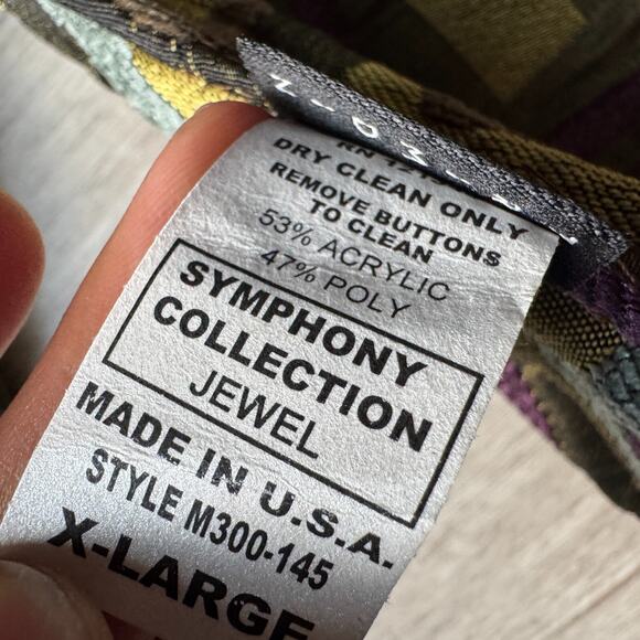 Trimdin Classic Symphony Jewel Artisan Jacket Womens XL NWT Reversible Purple - Picture 4 of 11